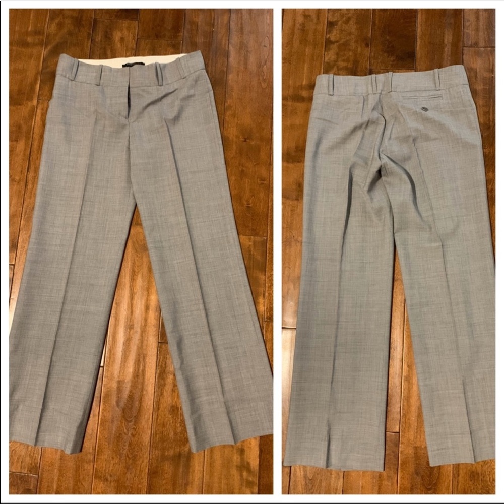BCBGMaxazria Trousers Gray Wear to Work